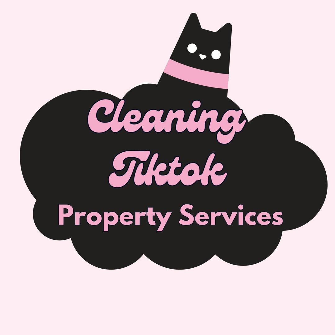 Cleaning TikTok Property Services logo